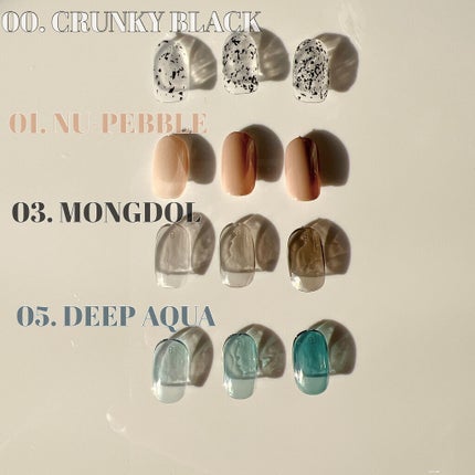 ムードペブルネイル/rom&nd/マニキュアを使ったクチコミ(6枚目)