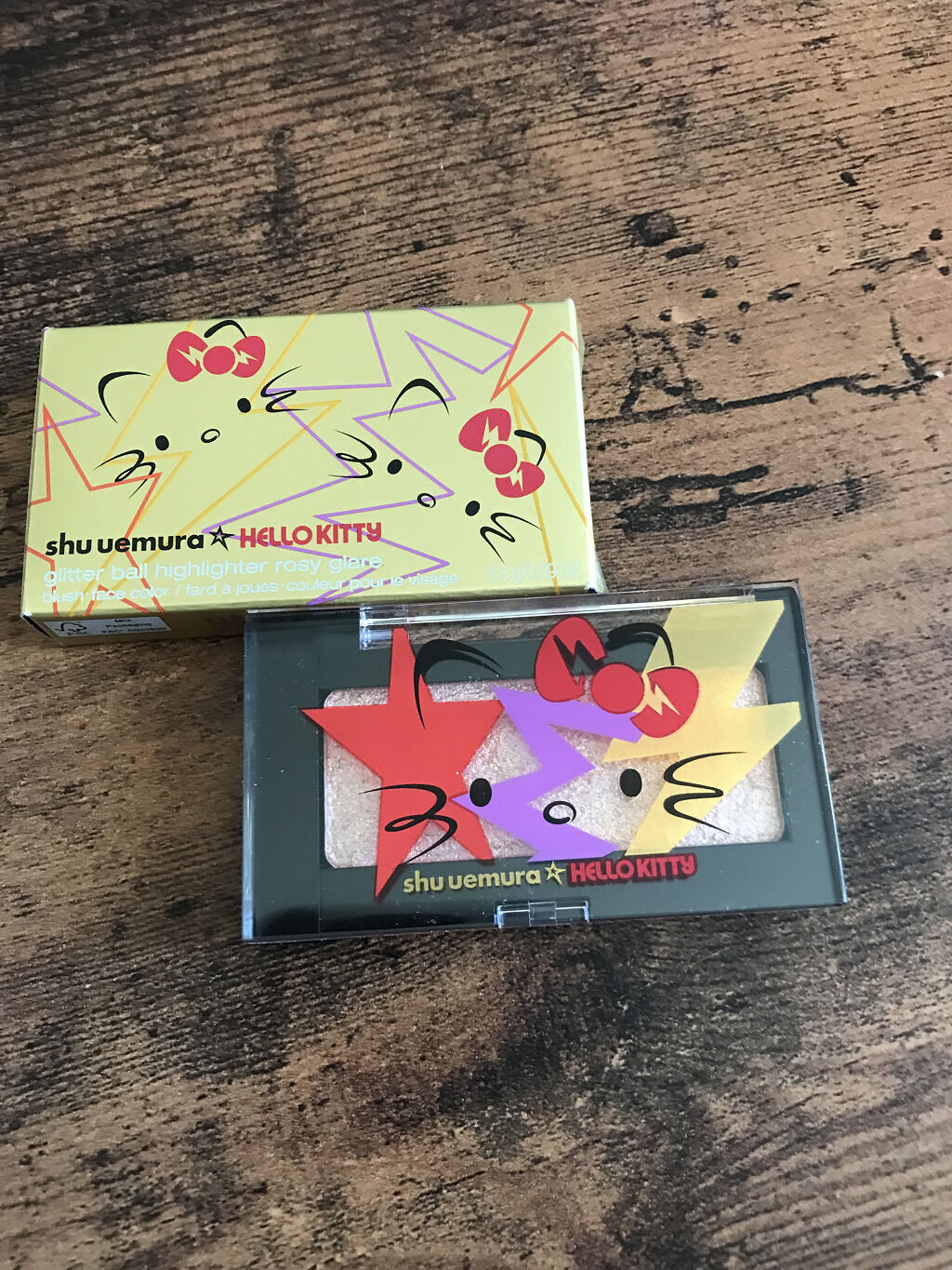 グリッターボール ハイライター/shu uemura/パウダーハイライトを使ったクチコミ（2枚目）