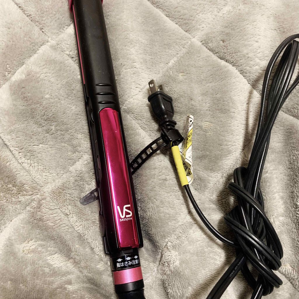 ストレートアイロン VSI-1010/VIDAL SASSOON Pink Series（ヴィダルサスーン ピンクシリーズ）/ストレートアイロンを使ったクチコミ（1枚目）