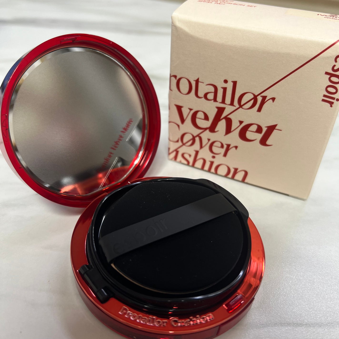 プロテーラービーベルベットカバークッション/espoir/クッションファンデーションを使ったクチコミ(1枚目)