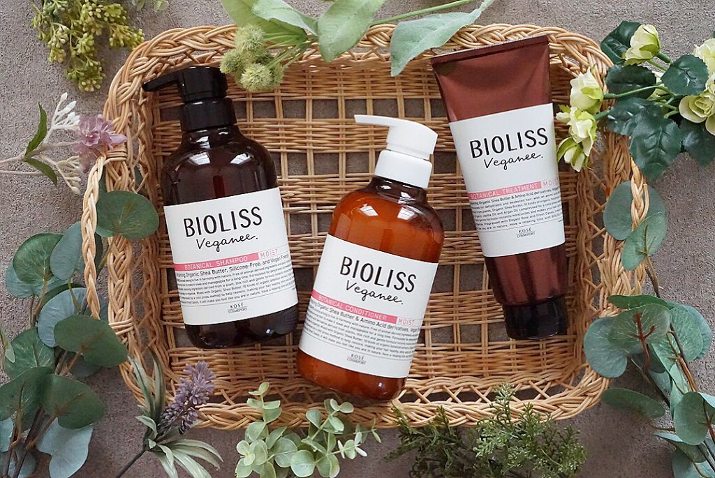 ボタニカル シャンプー／ヘアコンディショナー（モイスト）/ビオリス ヴィーガニー/市販シャンプーを使ったクチコミ（1枚目）