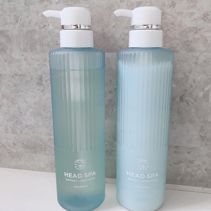 リフレッシュ × さらつや シャンプー/トリートメント/h&s/市販シャンプーを使ったクチコミ(2枚目)