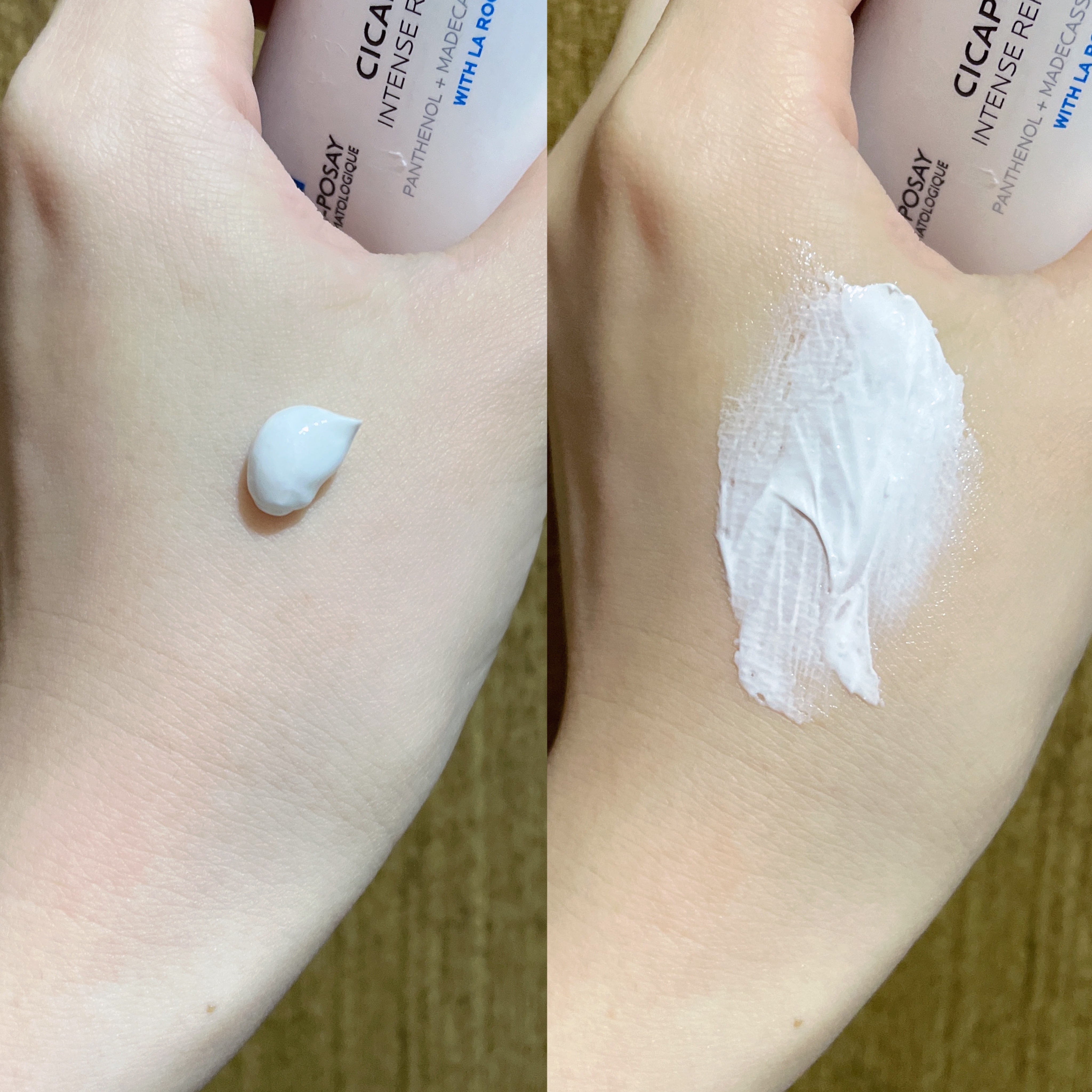 シカプラスト リペアクリーム B5+	/ラ ロッシュ ポゼ/フェイスクリームを使ったクチコミ（3枚目）