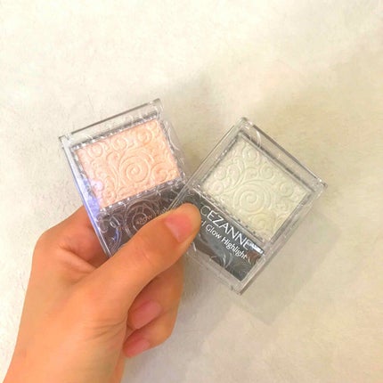 パールグロウハイライト/CEZANNE/パウダーハイライトを使ったクチコミ(1枚目)