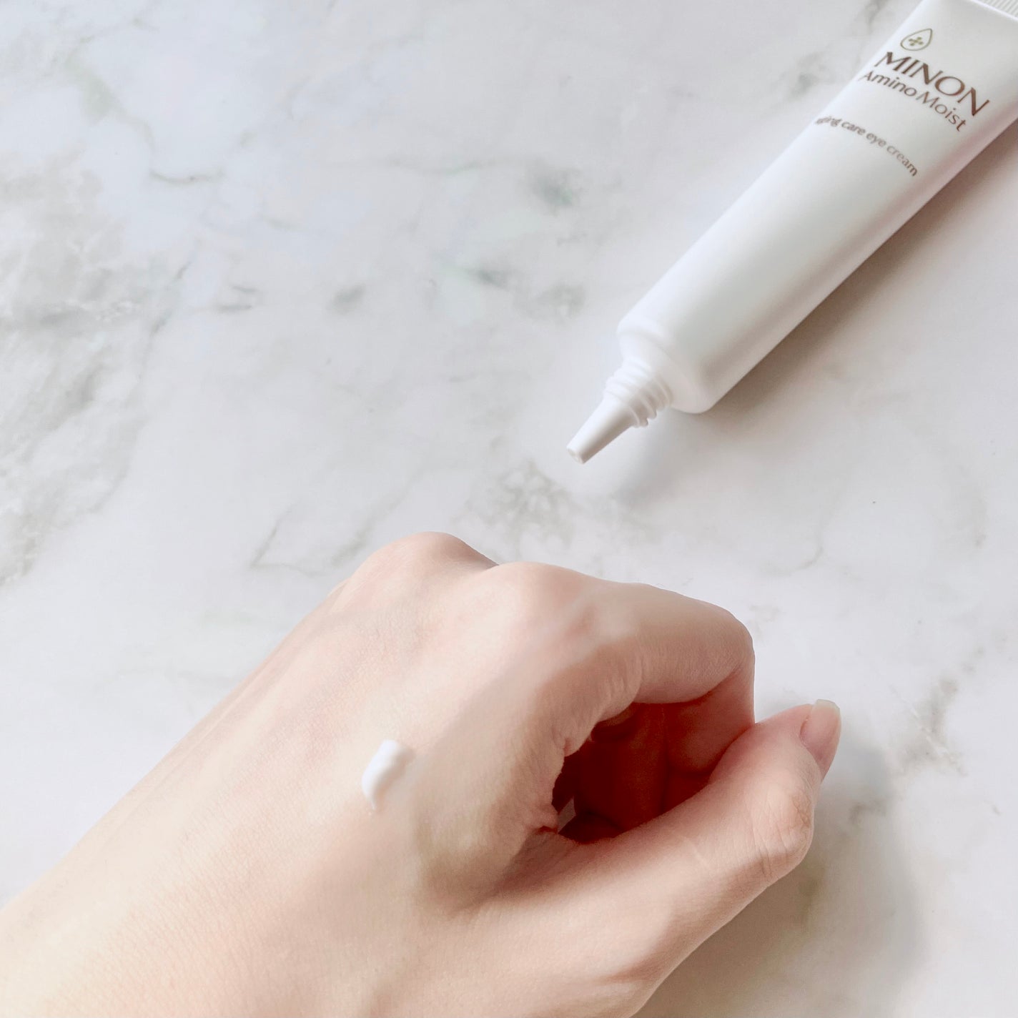 ミノン アミノモイスト エイジングケア アイクリーム/ミノン/アイケア・アイクリームを使ったクチコミ(3枚目)