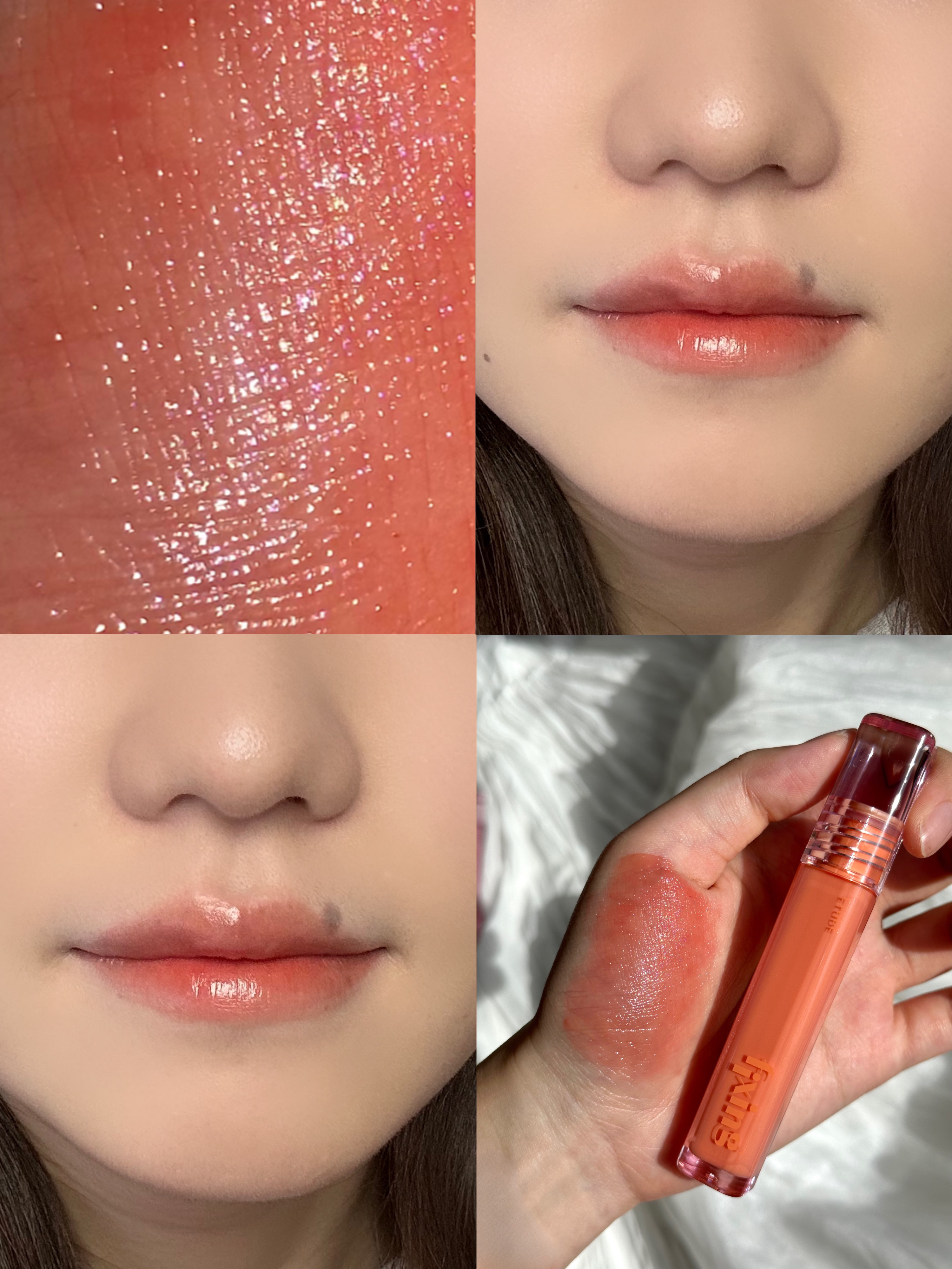 グロウ フィクシングティント ハンガンドラマ/ETUDE/リップティントを使ったクチコミ（2枚目）