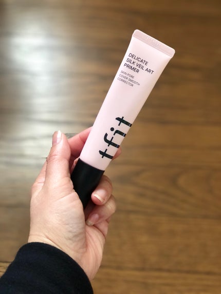 デリケートシルクベールアートプライマー/TFIT/化粧下地を使ったクチコミ(5枚目)