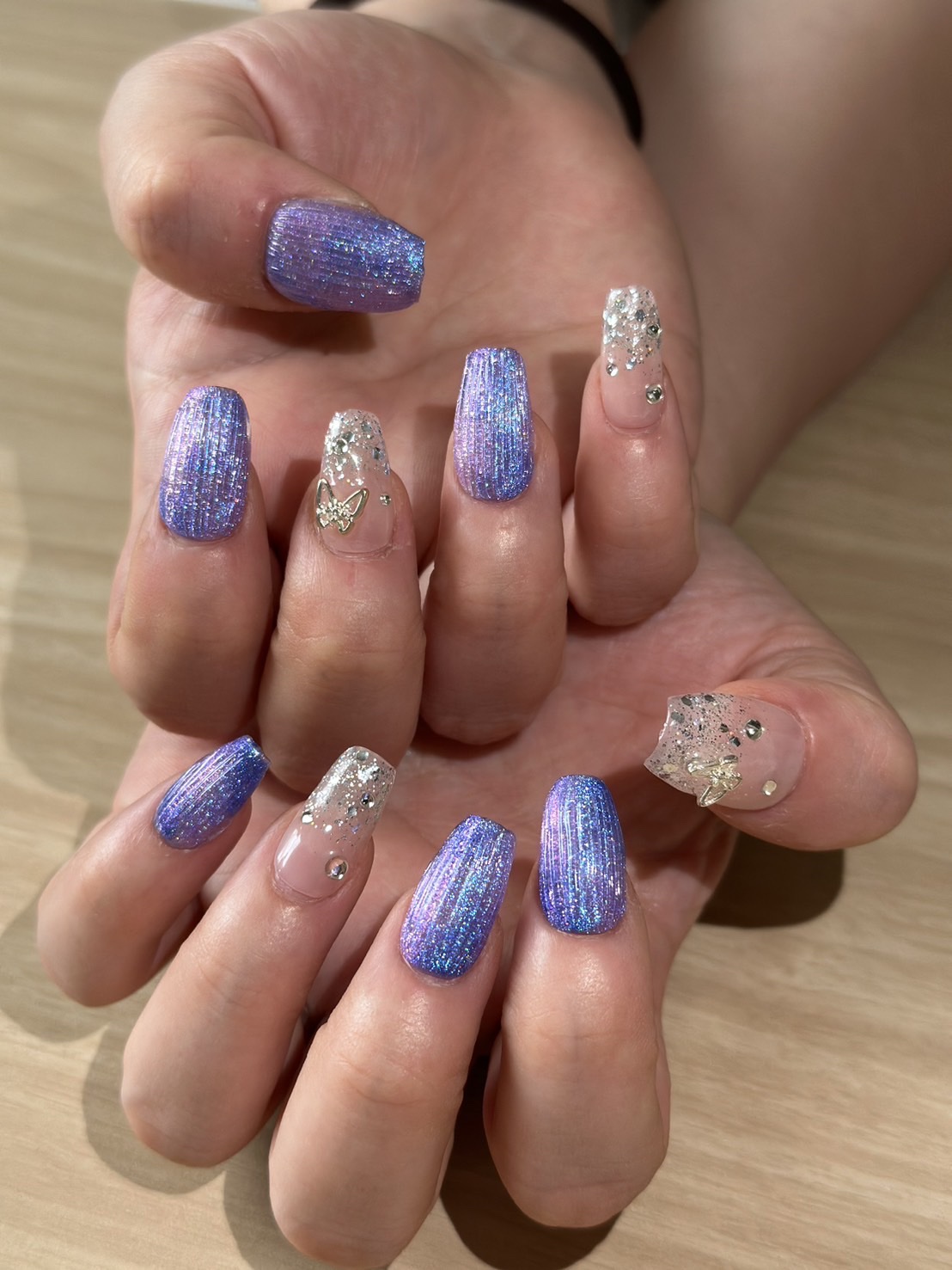 ジェルネイル（ライト対応）/セリア/ジェルネイルを使ったクチコミ（2枚目）