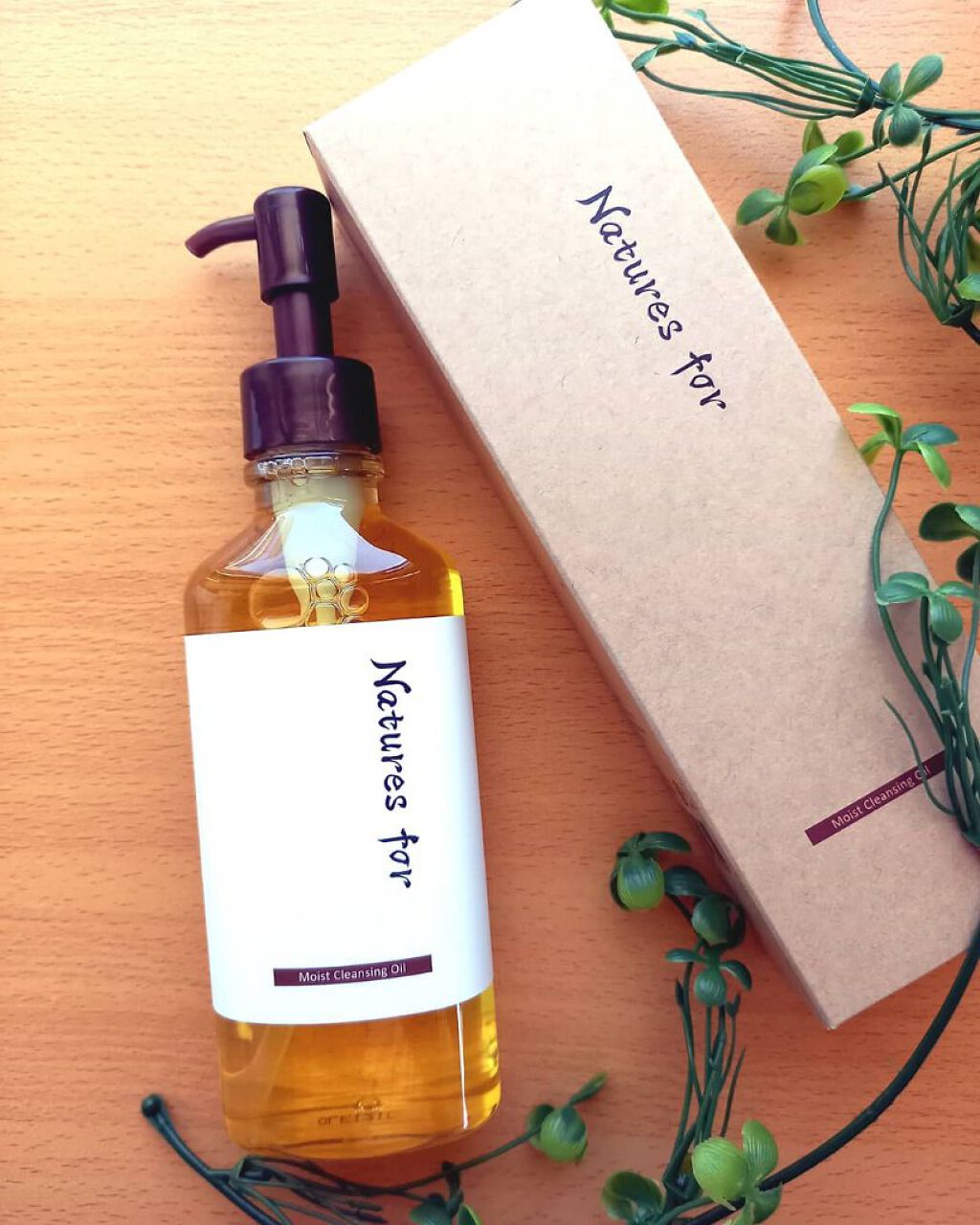 モイストクレンジングオイル/Natures for/オイルクレンジングを使ったクチコミ（1枚目）