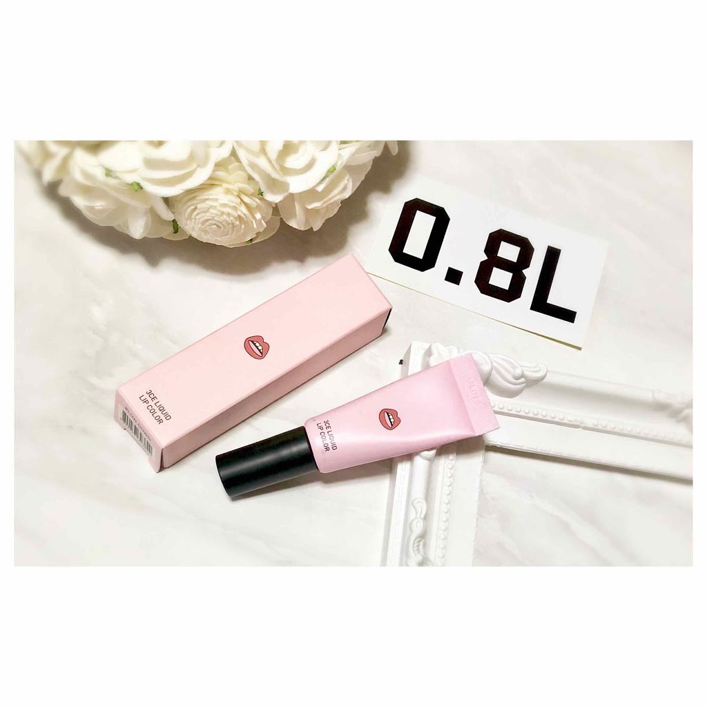 リキッドリップカラー/3CE/口紅を使ったクチコミ（1枚目）