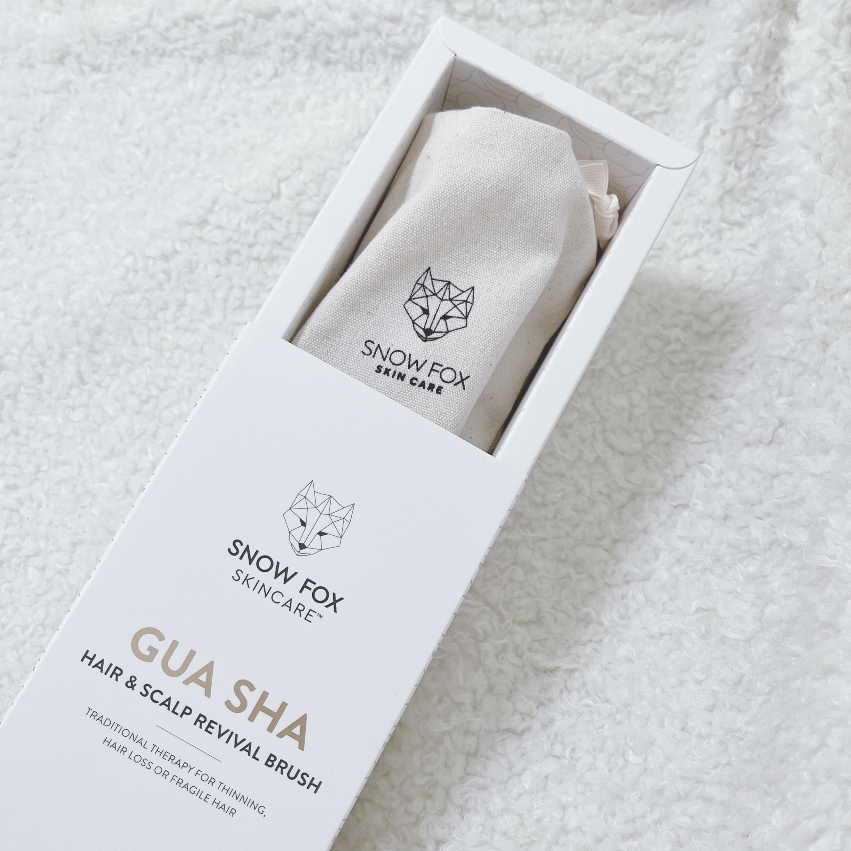 プレミアム FOXカッサ ヘアブラシ/SNOW FOX SKINCARE/ヘアブラシを使ったクチコミ（3枚目）