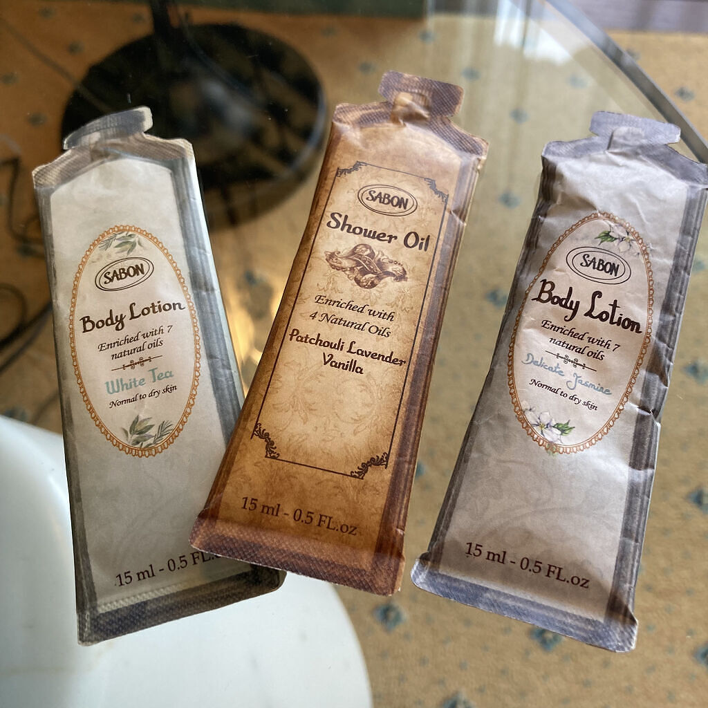  シャワーオイル パチュリ・ラベンダー・バニラ/SABON/ボディソープを使ったクチコミ（1枚目）