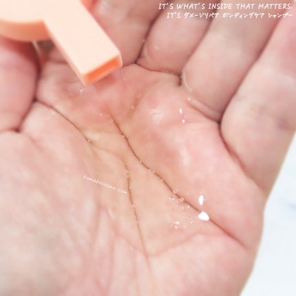 ダメージリペア ボンディングケア シャンプー/トリートメント/IT’S WHAT’S INSIDE THAT MATTERS./市販シャンプーを使ったクチコミ(4枚目)