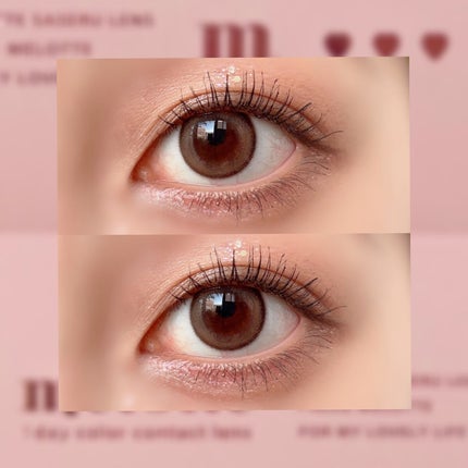 melotte 1day/melotte/ワンデー(1DAY)カラコンを使ったクチコミ(2枚目)