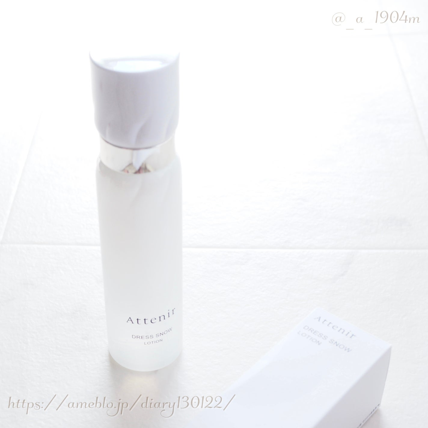 ドレススノー ローション【医薬部外品】 /アテニア/化粧水を使ったクチコミ(2枚目)