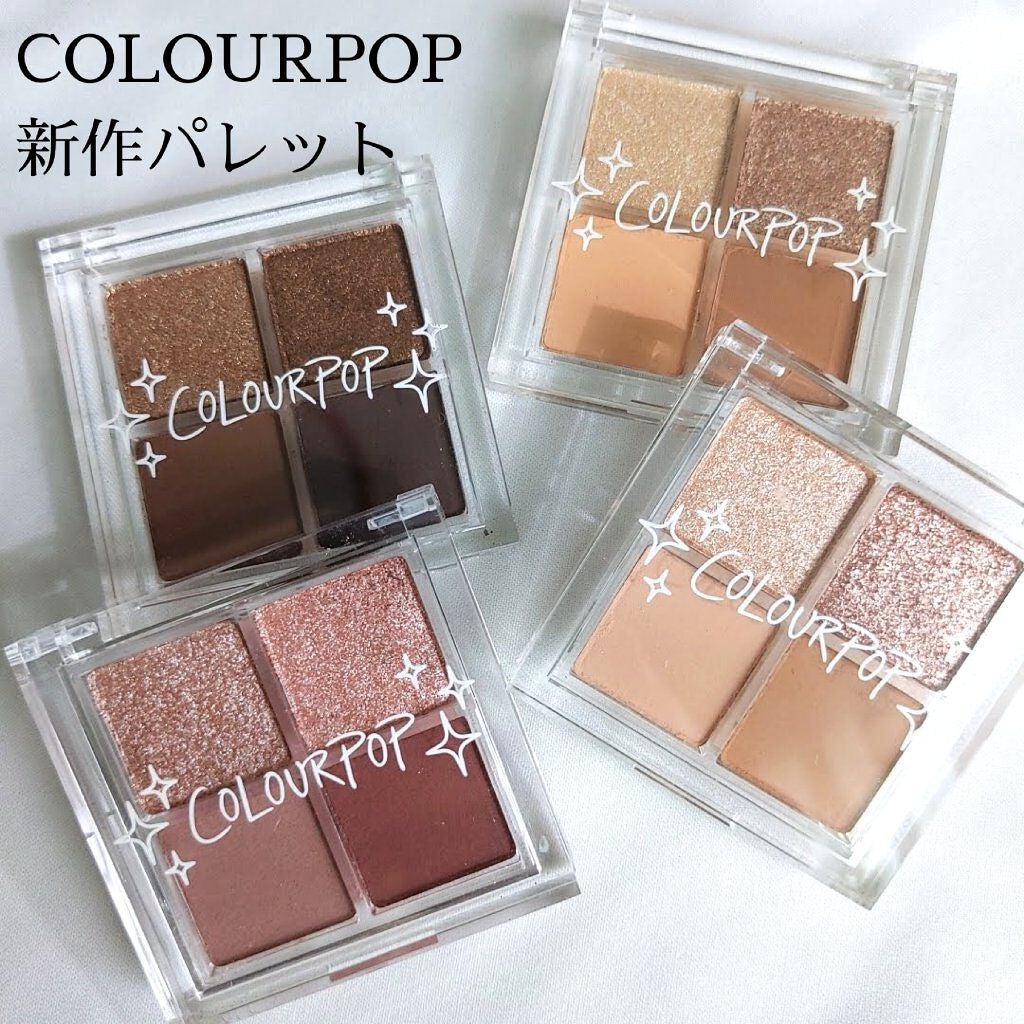 shadow palette /ColourPop/アイシャドウパレットを使ったクチコミ(1枚目)