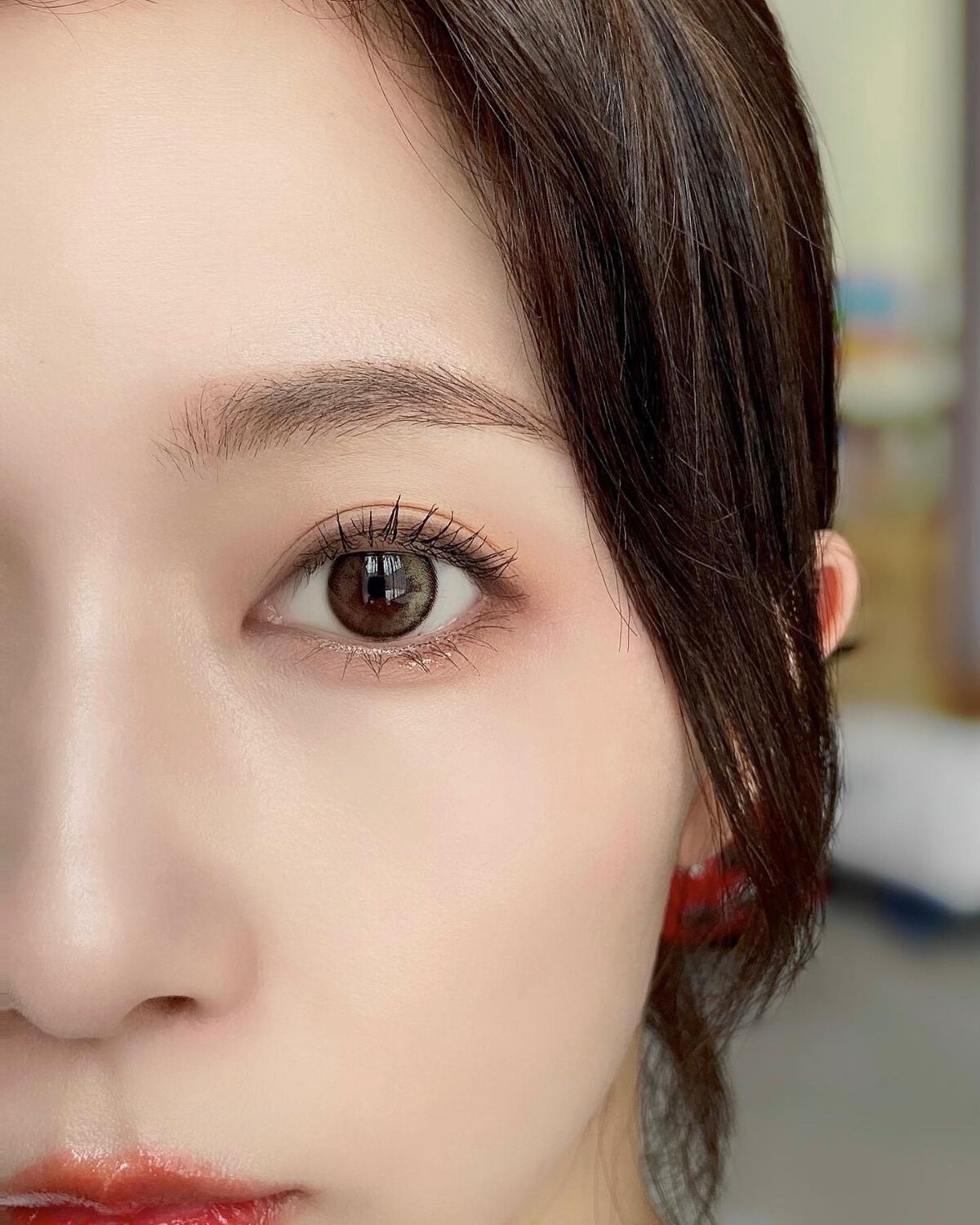 Secretive Kristen/Hapa kristin/カラーコンタクトレンズを使ったクチコミ(3枚目)