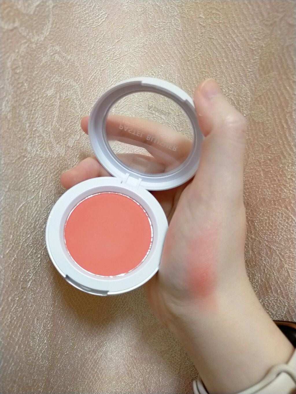 アピュー パステルブラッシャー/A’pieu/パウダーチークを使ったクチコミ(2枚目)