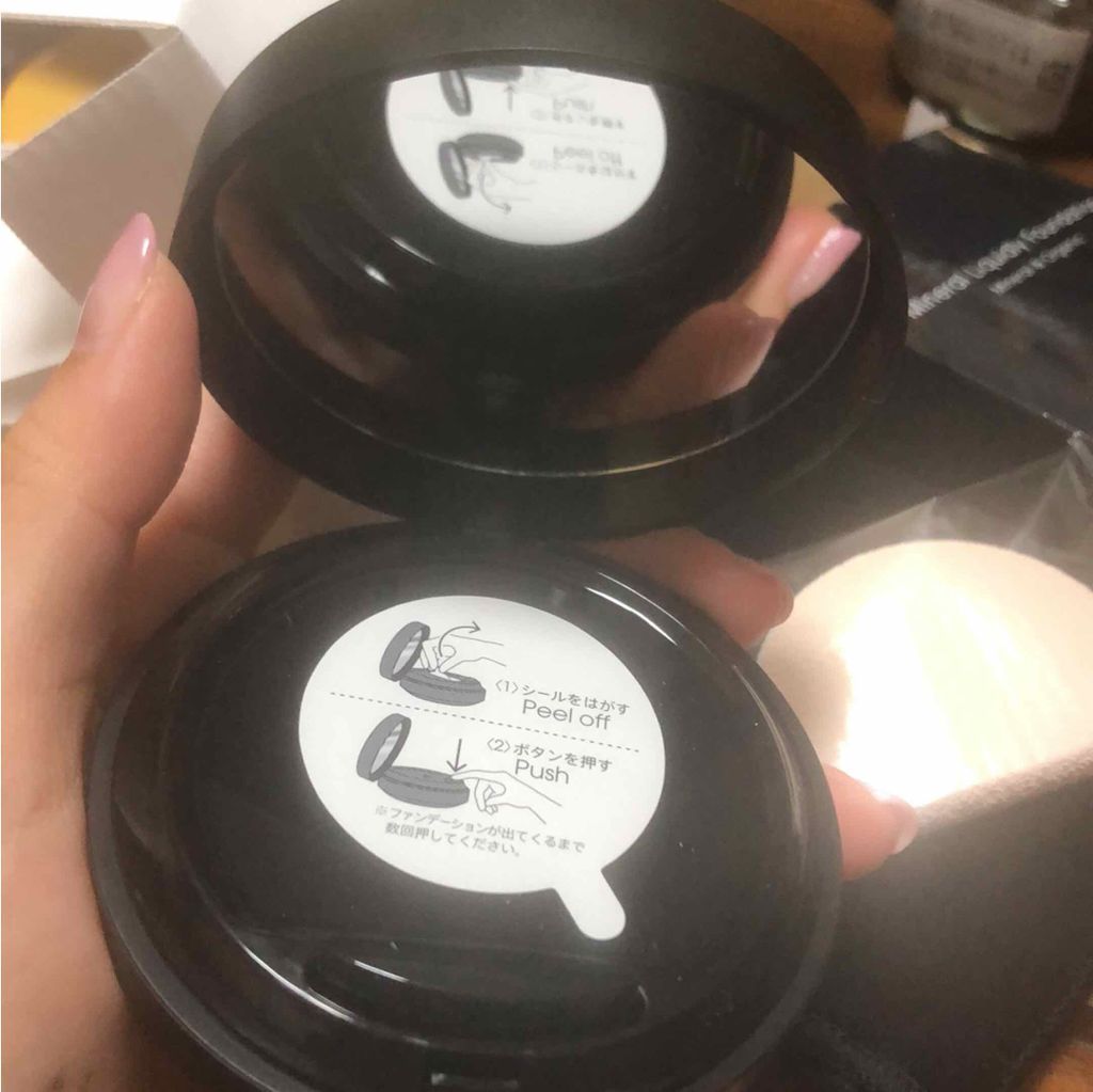 ミネラルリキッドリー ファンデーション SPF22 PA++/MiMC/リキッドファンデーションを使ったクチコミ(2枚目)