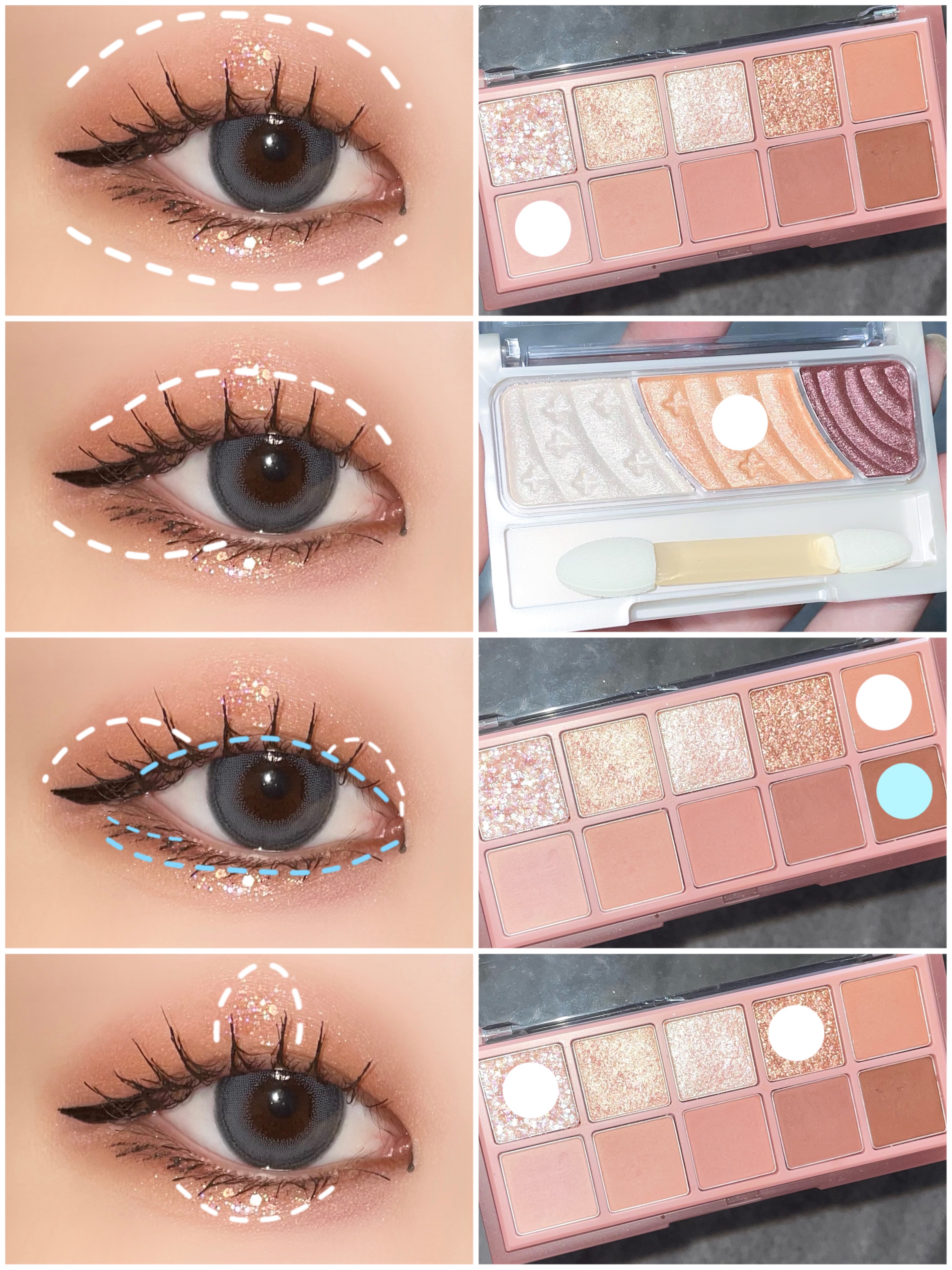 トーンアップアイシャドウ/CEZANNE/アイシャドウパレットを使ったクチコミ（3枚目）