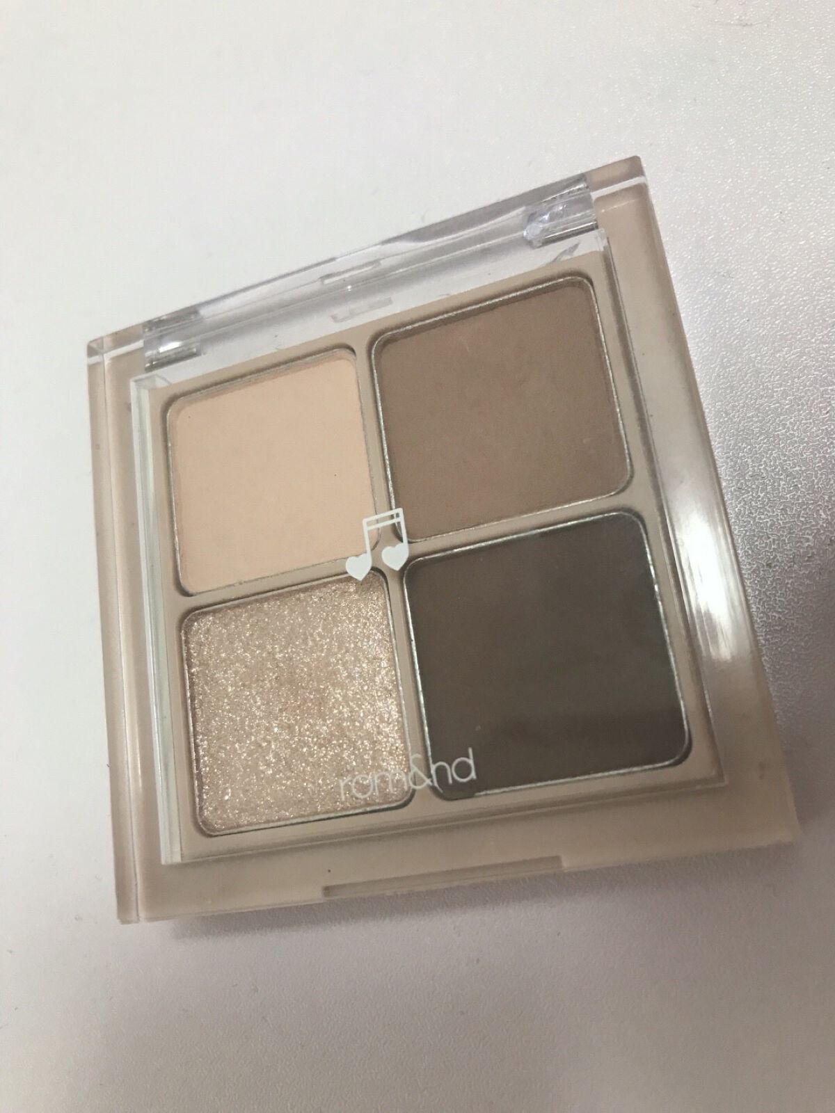 ベターザンアイズ ミュージックシリーズ/rom&nd/アイシャドウパレットを使ったクチコミ（2枚目）