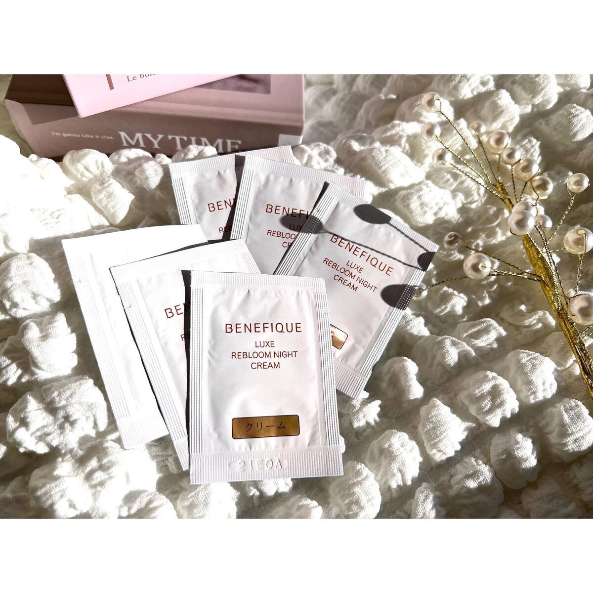 リュクス リブルームナイトクリーム/BENEFIQUE/フェイスクリームを使ったクチコミ(4枚目)