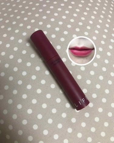 It's skin （イッツスキン）
LIFE COLOR LIP CRUSH MATTE
04 Badass girl

発色・色持ちがかなり良いです！
予想以上にマットになりますので（唇に滑りにくい