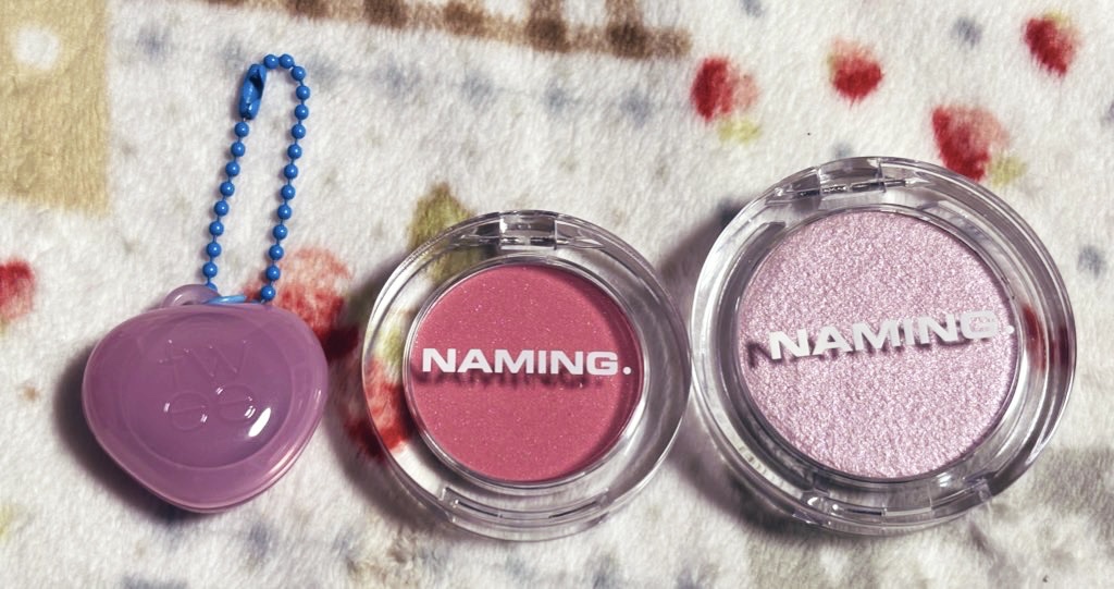 ネーミング フラッフィーベイクド ハイライター/NAMING./パウダーハイライトを使ったクチコミ（2枚目）