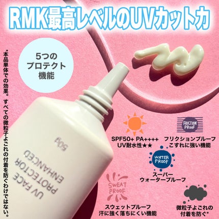RMK UVフェイスプロテクター エンハンスト/RMK/日焼け止めクリームを使ったクチコミ(4枚目)