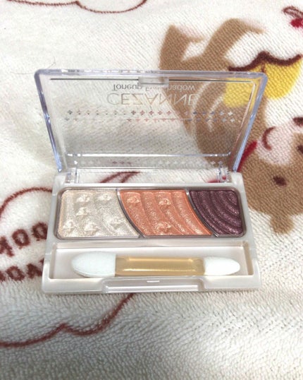 トーンアップアイシャドウ/CEZANNE/アイシャドウパレットを使ったクチコミ(1枚目)