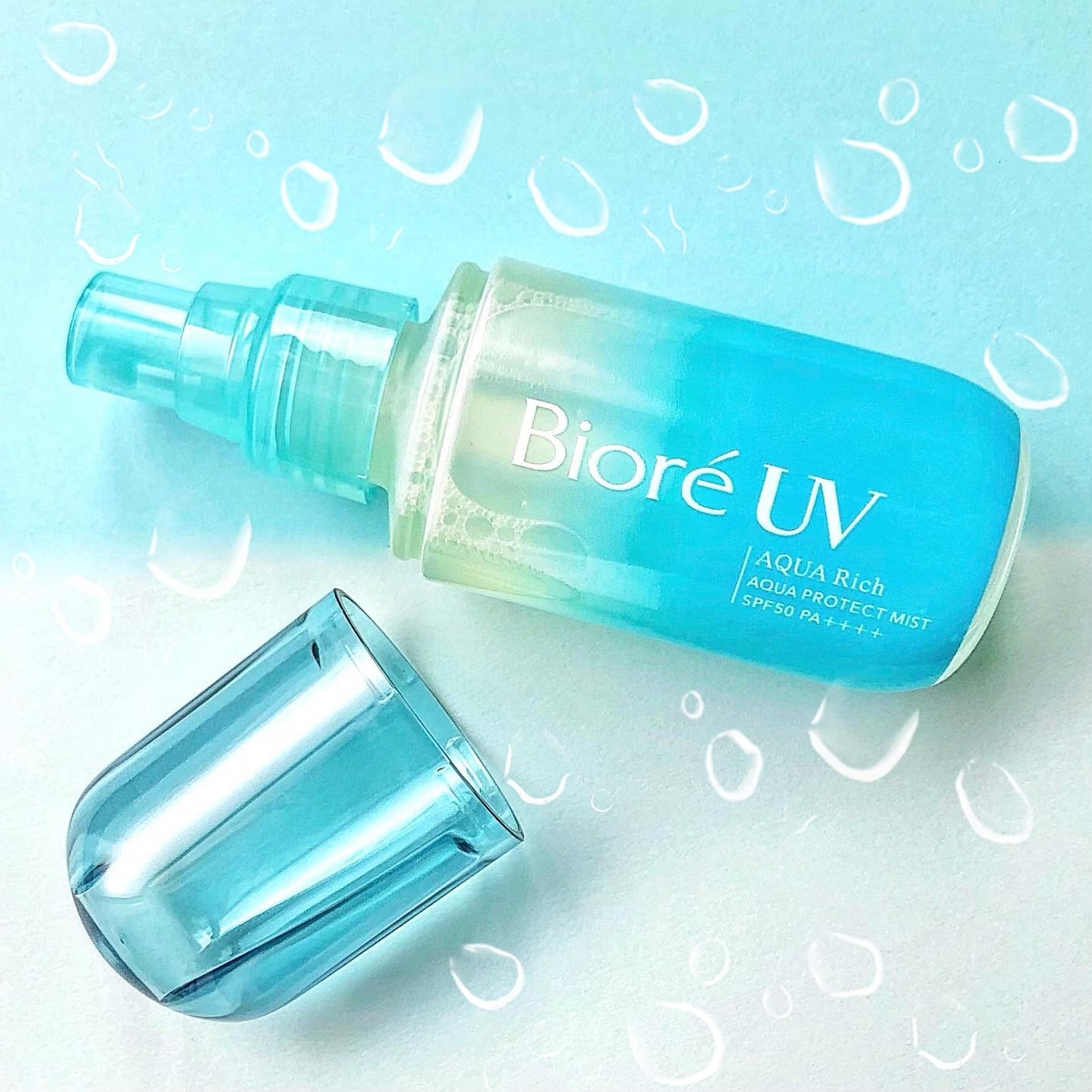 ビオレUV アクアリッチ アクアプロテクトミスト/ビオレ/日焼け止めミスト・スプレーを使ったクチコミ(1枚目)