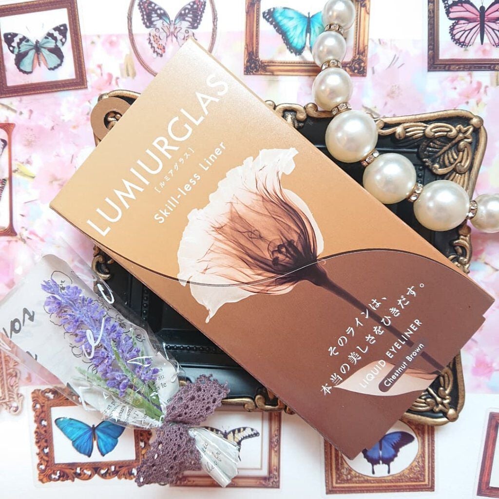 スキルレスライナー/LUMIURGLAS/リキッドアイライナーを使ったクチコミ(1枚目)