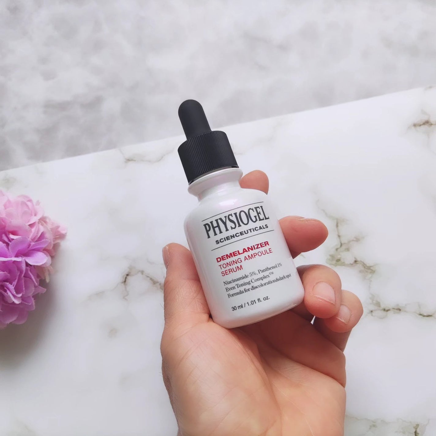 ディメラナイザートーニングアンプル/PHYSIOGEL/美容液を使ったクチコミ(2枚目)
