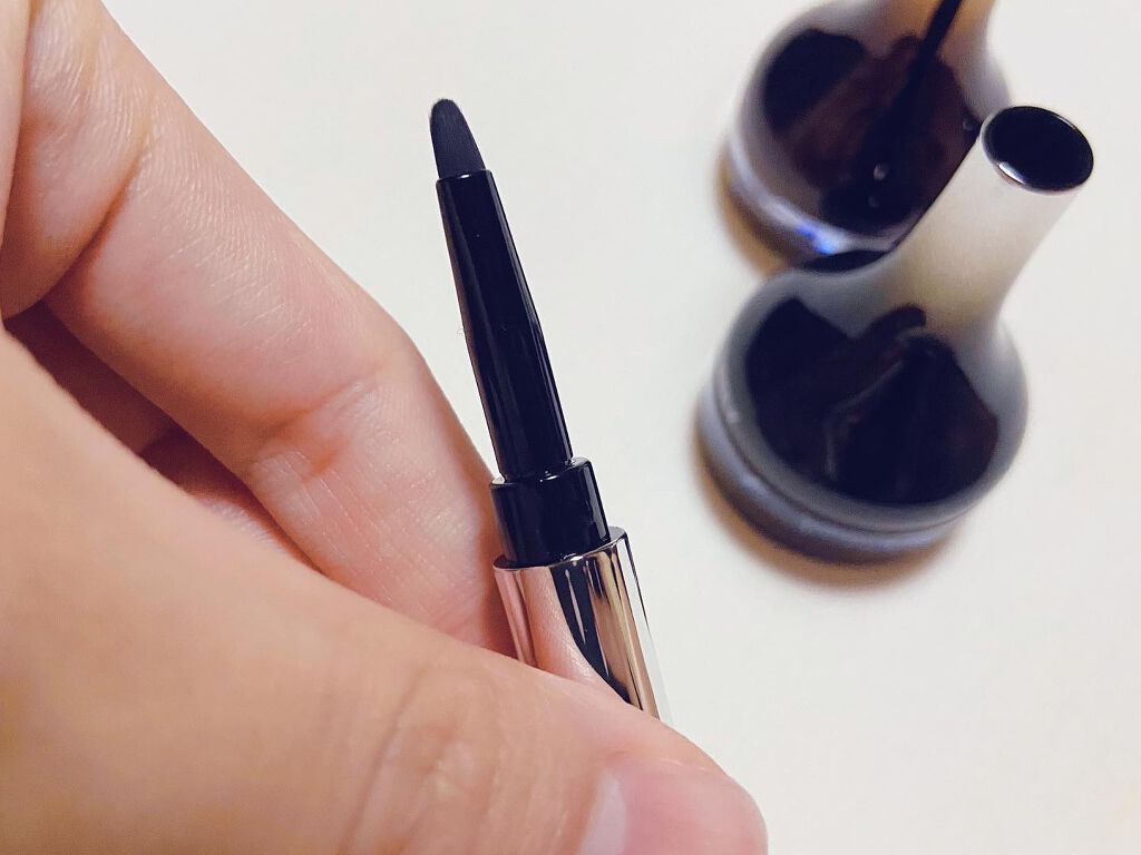 Back stage double eyes gel eye liner/TONYMOLY/ジェルアイライナーを使ったクチコミ（3枚目）