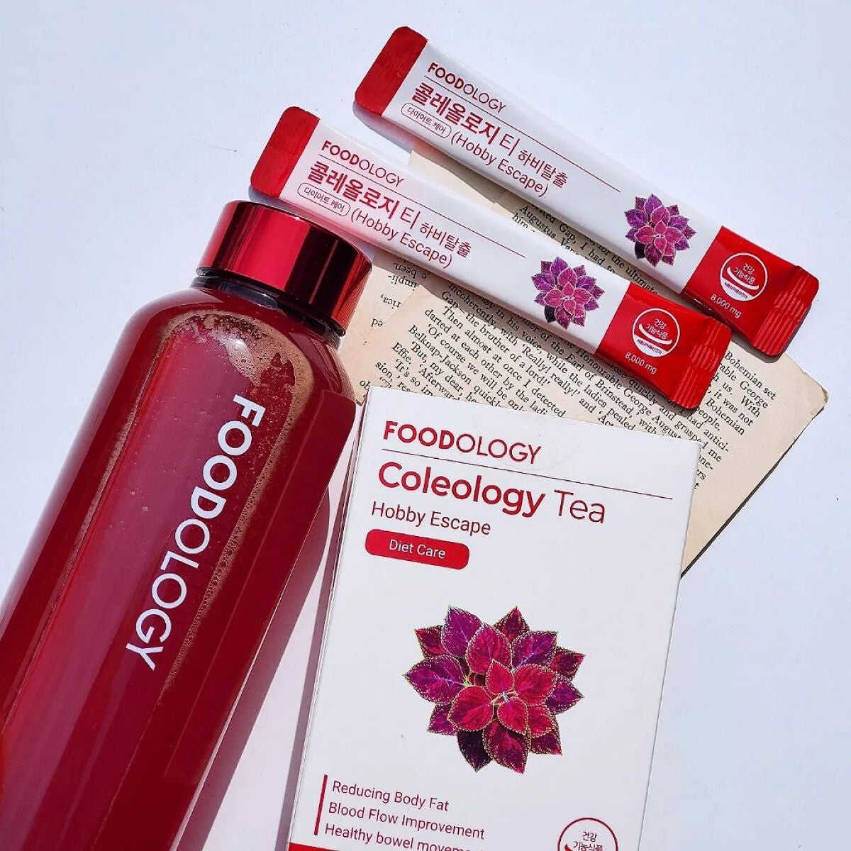 FOODOLOGYのサプリメント・フード コレオロジー茶他、2商品を FOODOLOGYのサプリメント・フード コレオロジー茶他、2商品を