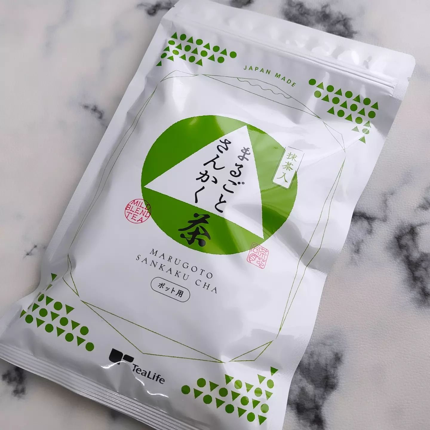 まるごとさんかく茶/ティーライフ/ドリンクを使ったクチコミ（1枚目）