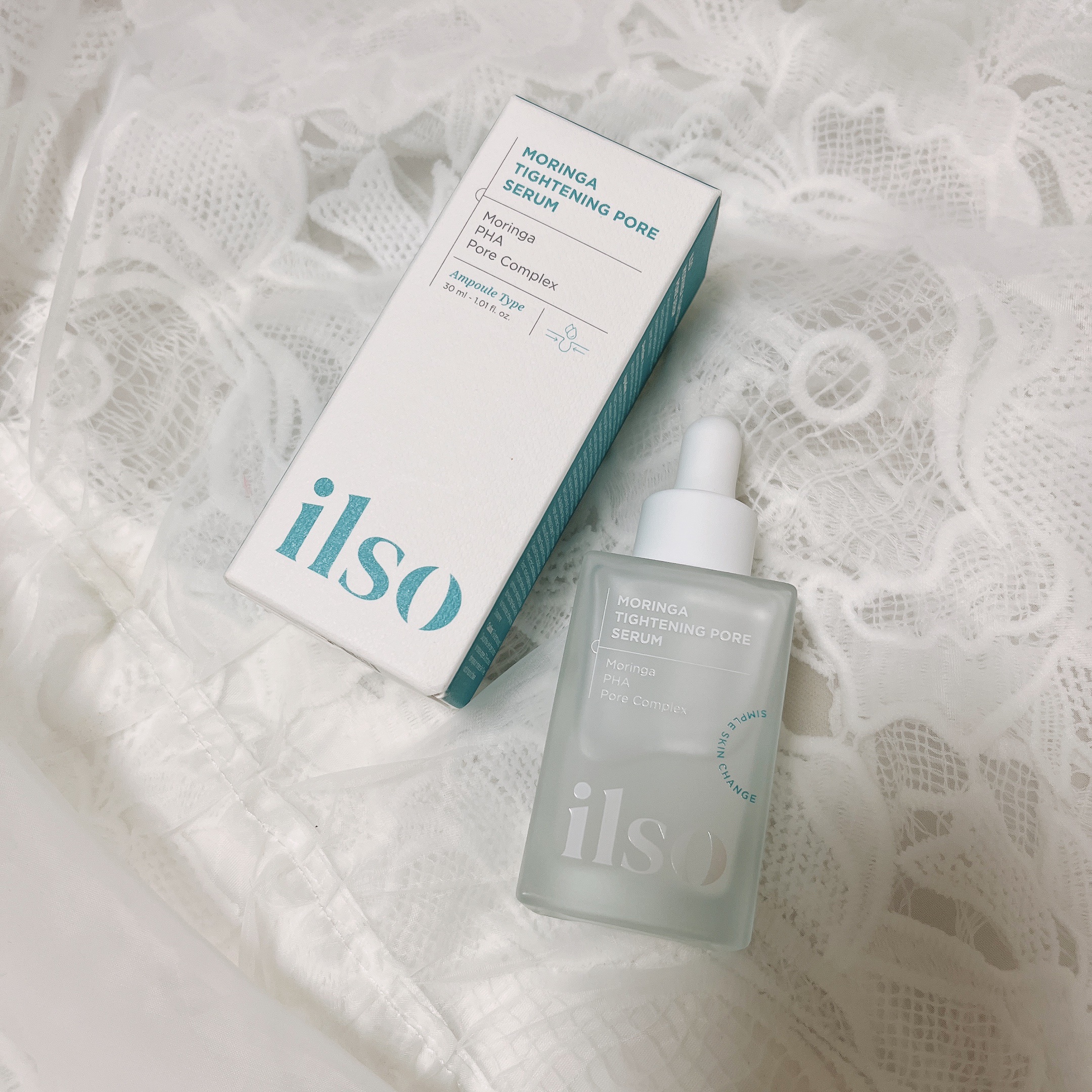 モリンガタイトニングポアセラム/ilso/美容液を使ったクチコミ（1枚目）