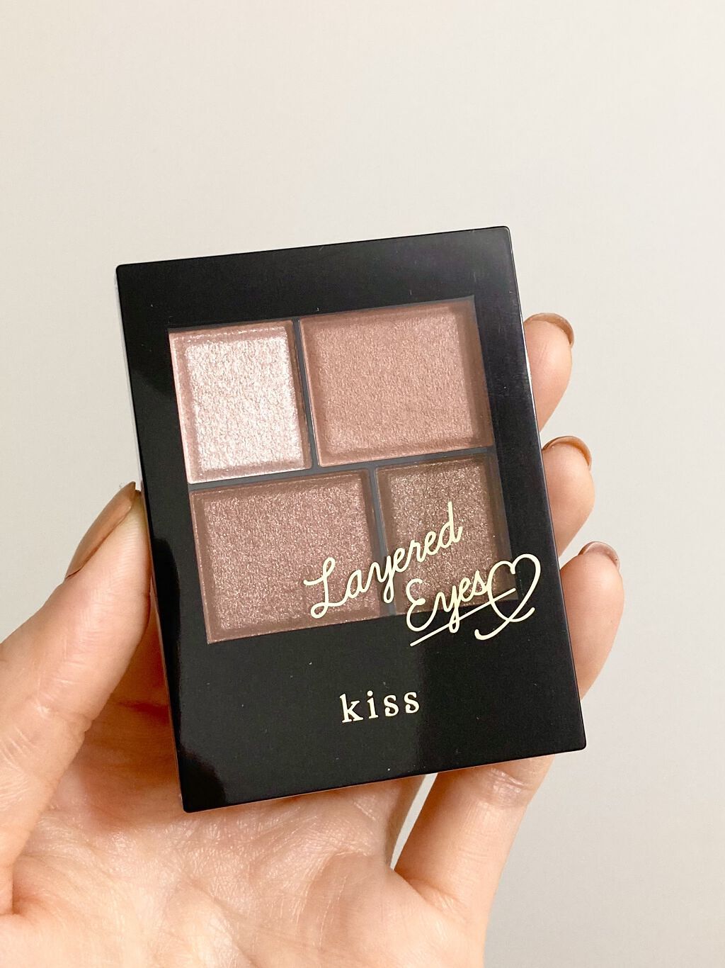 レイヤードアイズ 02 Principal/KiSS/アイシャドウパレットを使ったクチコミ（2枚目）