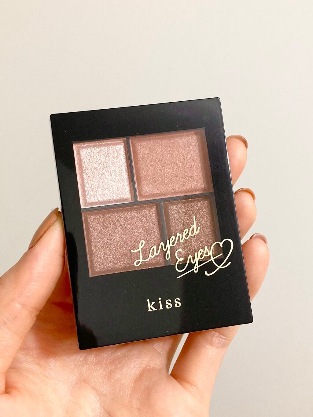 レイヤードアイズ/KiSS/アイシャドウパレットを使ったクチコミ(2枚目)