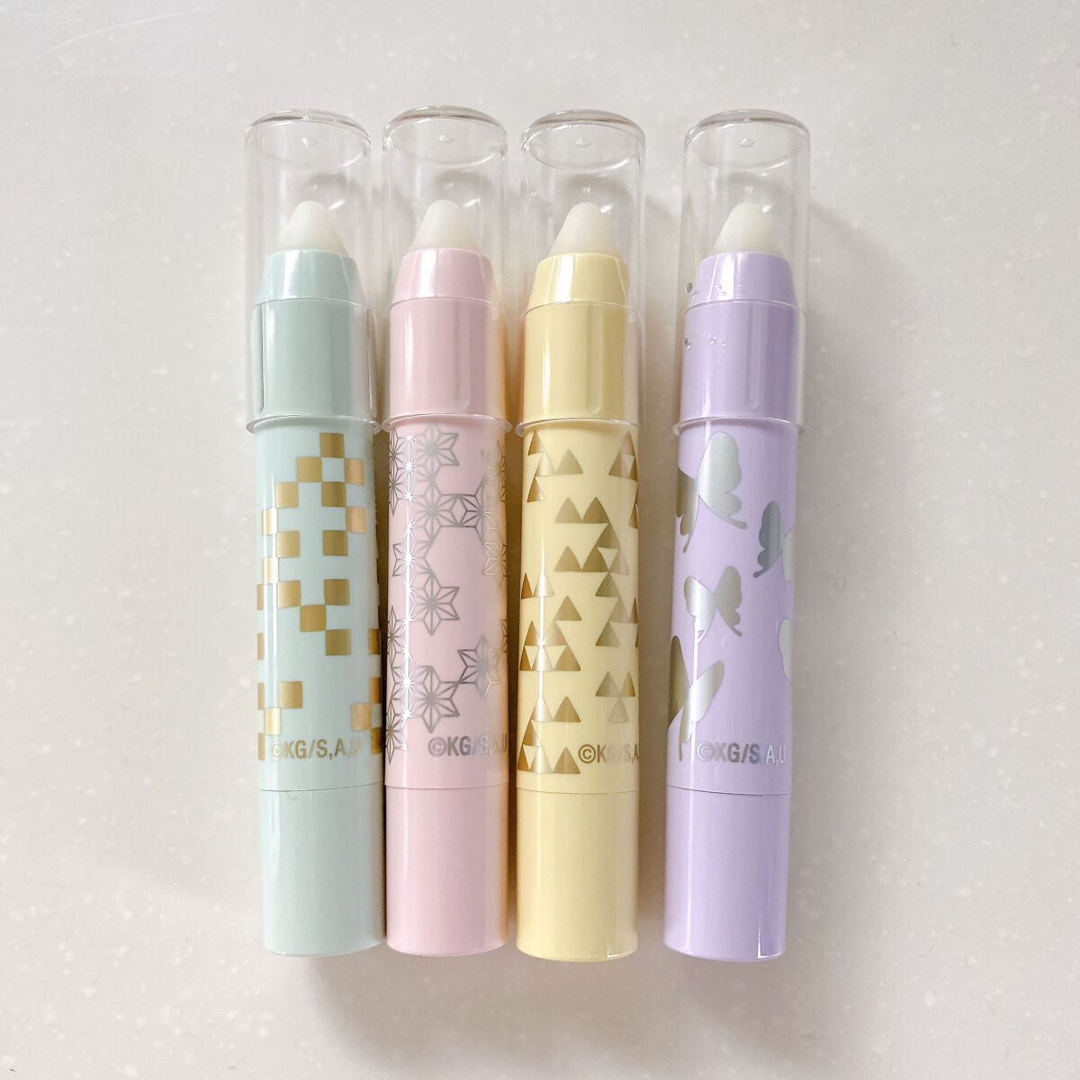 リップシュガースクラブモイストk  ミント(竈門炭治郎)/K-パレット/リップスクラブを使ったクチコミ（3枚目）