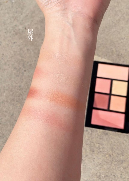 アイ & チーク コンパクトアディクション “ストーリー オブ ライフ” 101 Blossom of Life/ADDICTION/アイシャドウパレットを使ったクチコミ(2枚目)