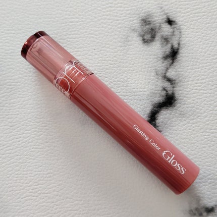 グラスティングカラーグロス/rom&nd/リップグロスを使ったクチコミ(5枚目)