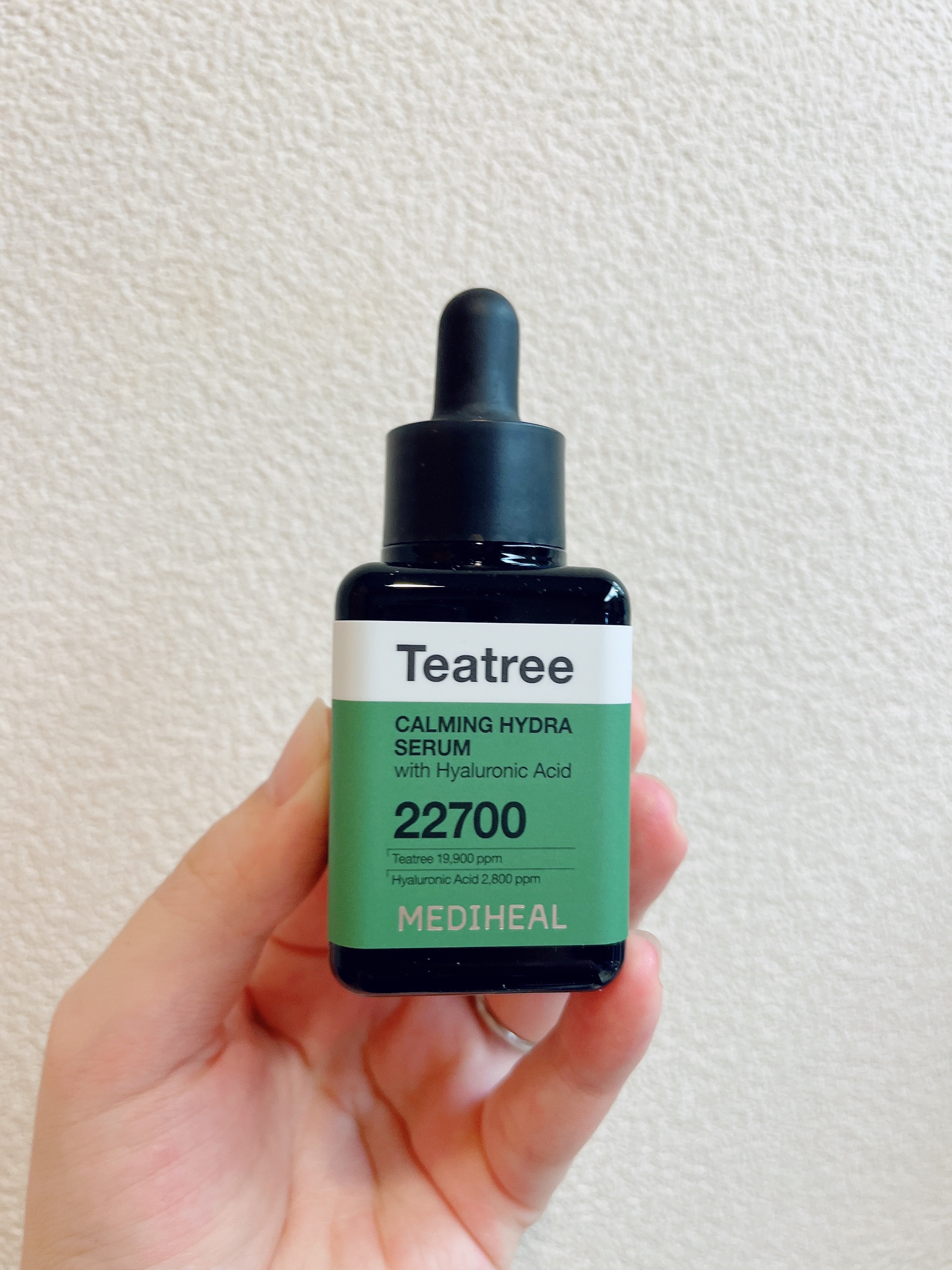 ティーツリーカーミングハイドロセラム/MEDIHEAL/美容液を使ったクチコミ（2枚目）