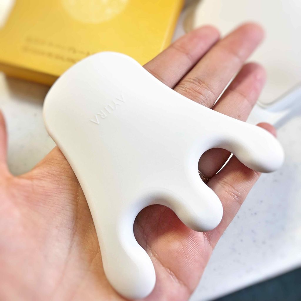 ビカッサ リバランスボディープレート/AYURA/かっさプレートを使ったクチコミ（3枚目）