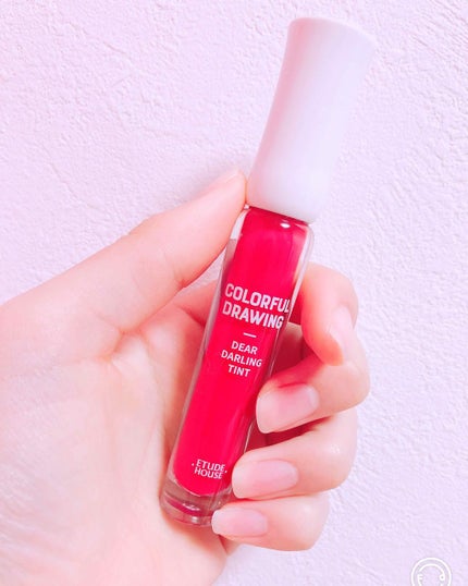 カラフルドローイング ディアダーリン ウォータージェルティント/ETUDE/リップグロスを使ったクチコミ(1枚目)