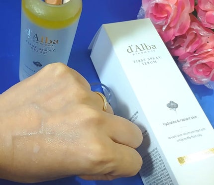 ダルバ ホワイトトリュフファーストスプレーセラム/ダルバ/ミスト状化粧水を使ったクチコミ(9枚目)