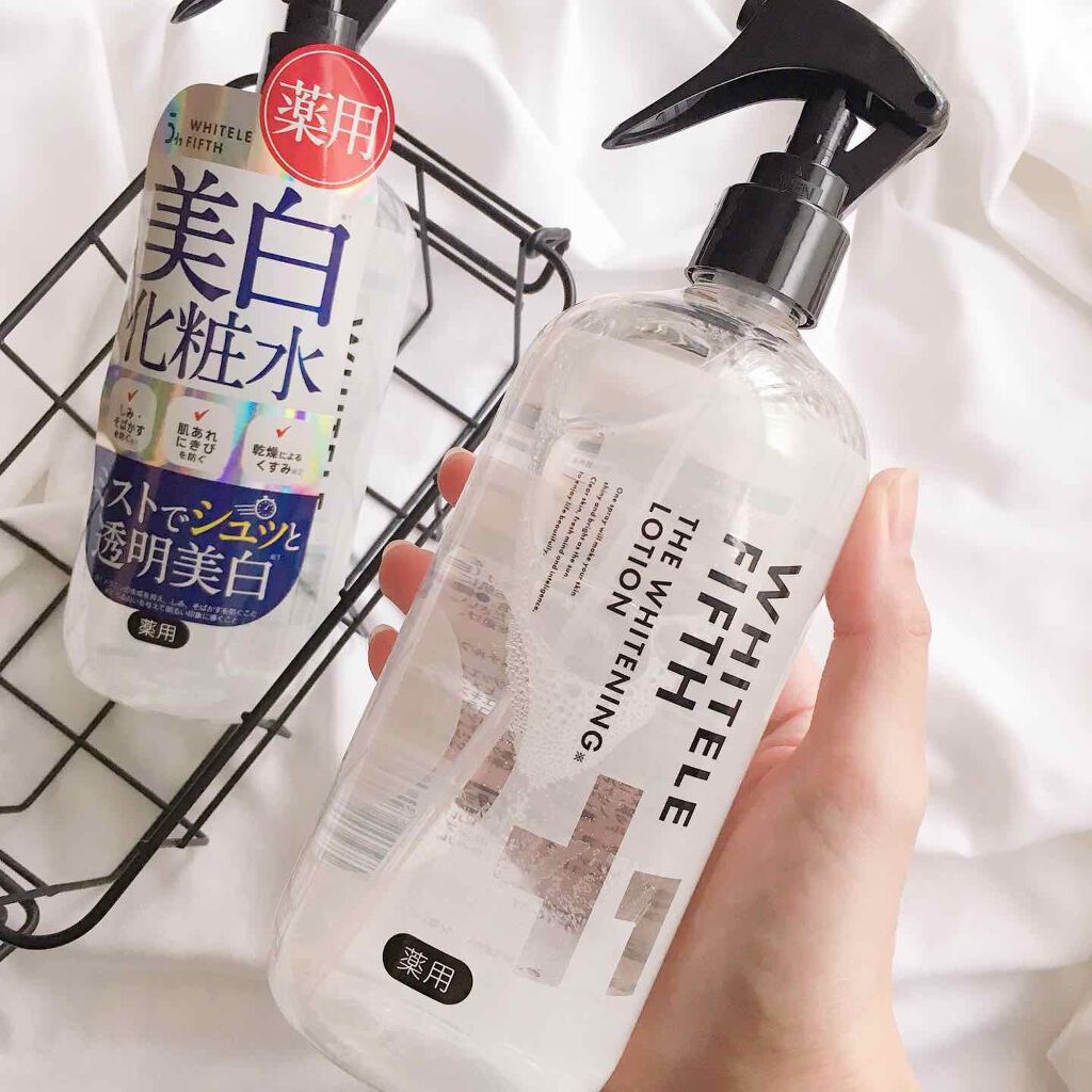 薬用美白化粧水/WHITELE FIFTH/ミスト状化粧水を使ったクチコミ（2枚目）