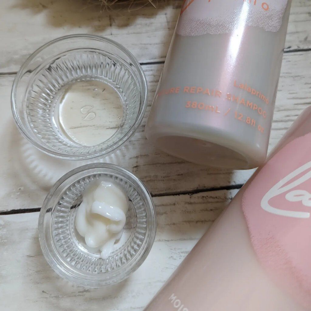 ララプリモ モイスチャーリペア シャンプー／トリートメント/ララプリモ /市販シャンプーを使ったクチコミ（2枚目）