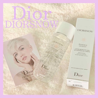 スノー ライト エッセンス ローション (薬用化粧水) (医薬部外品)/Dior/化粧水を使ったクチコミ（1枚目）