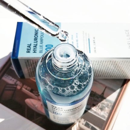 リアルヒアルロニックブルーアンプル 100/Wellage/美容液を使ったクチコミ(2枚目)